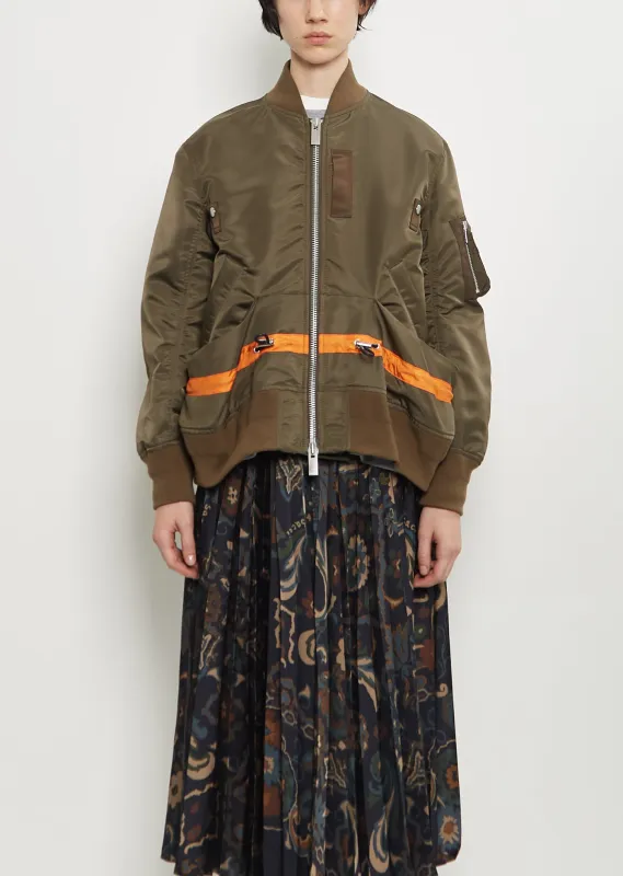 Technical Twill Blouson sold by La Garconne