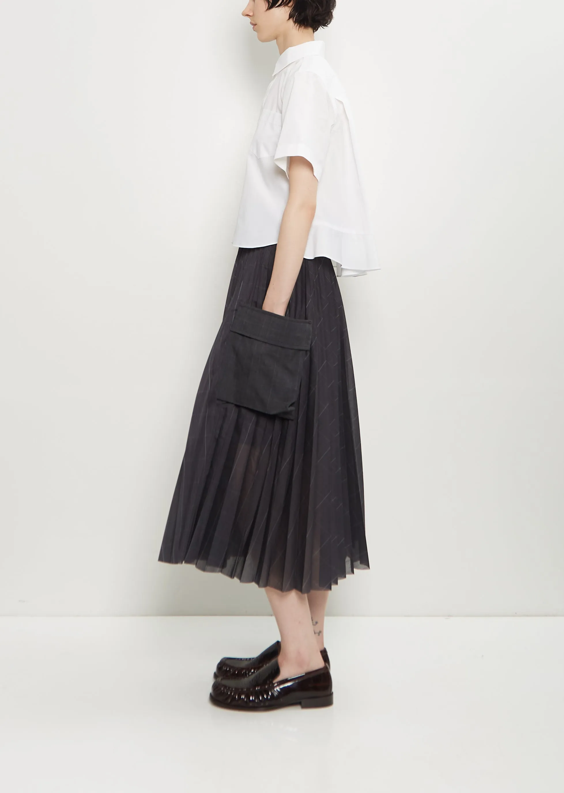 Cotton Blend Poplin Shirt sold by La Garconne product image thumbnail 2