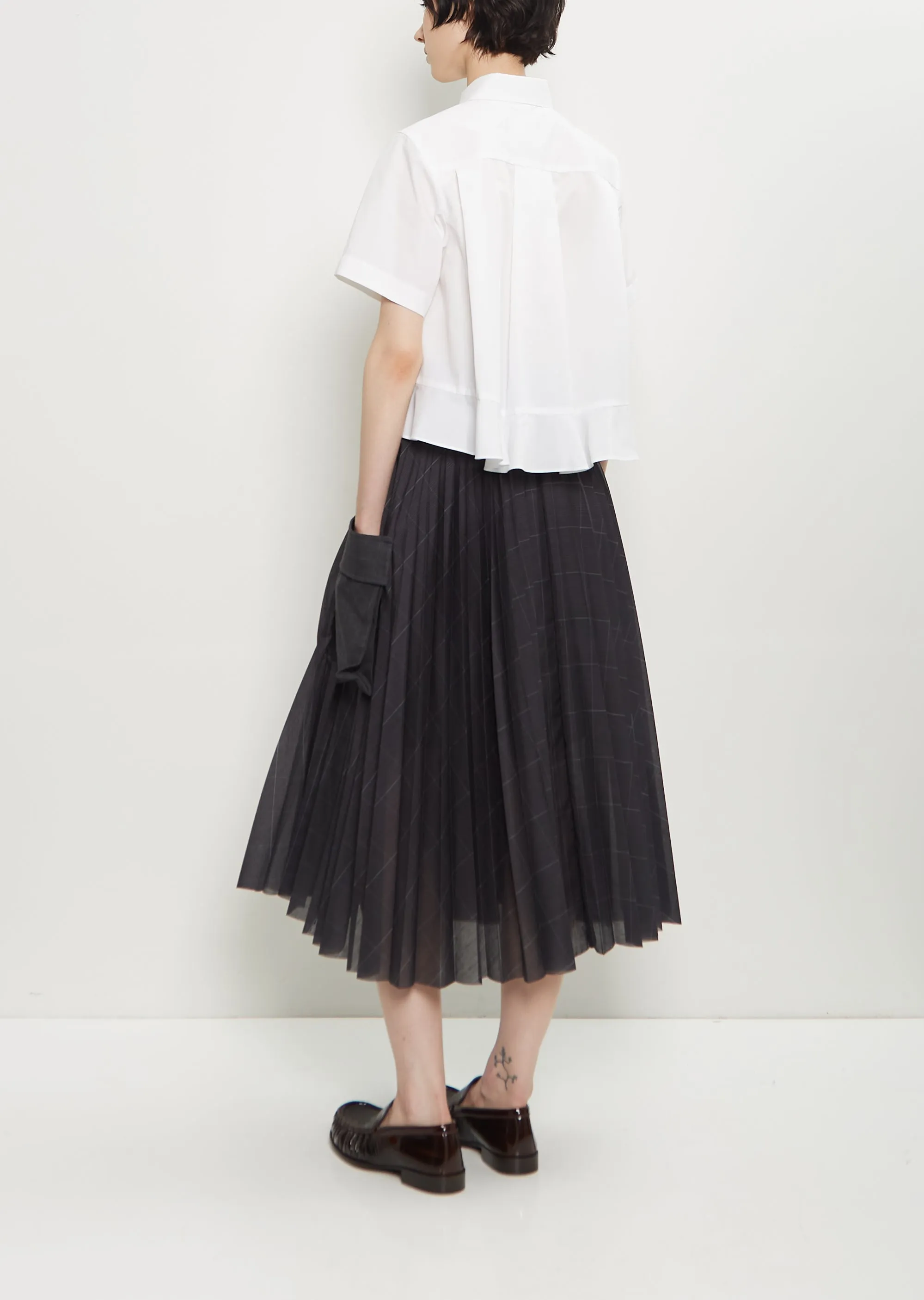 Cotton Blend Poplin Shirt sold by La Garconne product image thumbnail 3