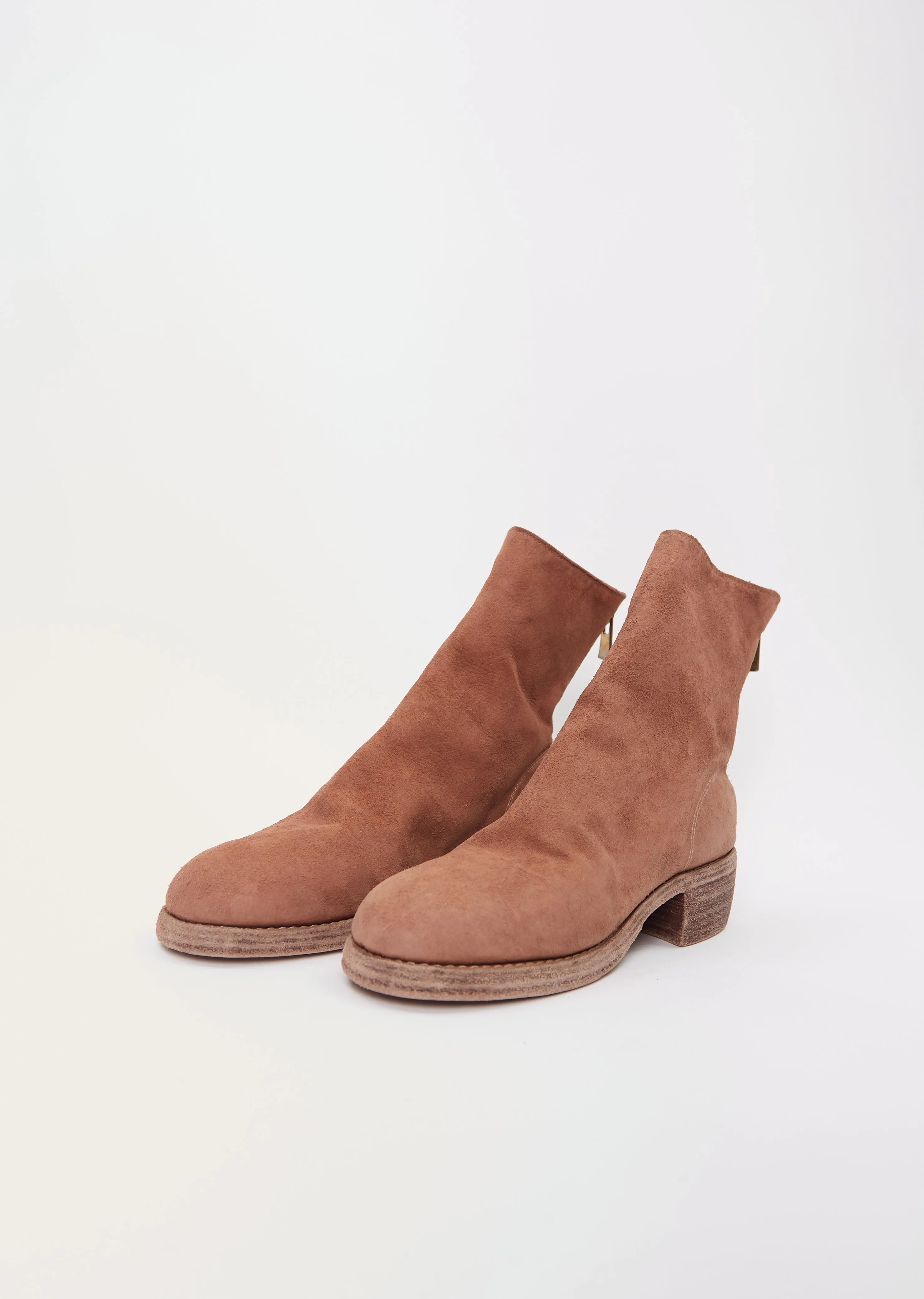 Back Zip Leather Boot sold by La Garconne product image thumbnail 2