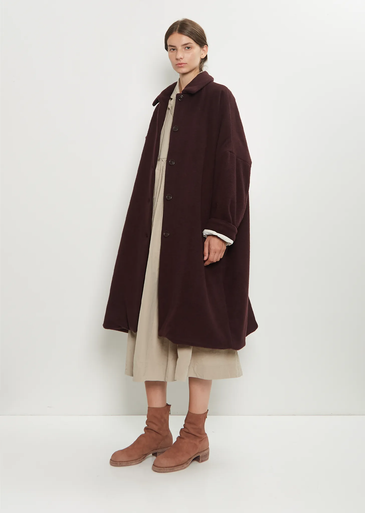 Back Zip Leather Boot sold by La Garconne product image thumbnail 3