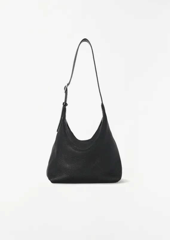 Isa Leather Bag — Black sold by La Garconne