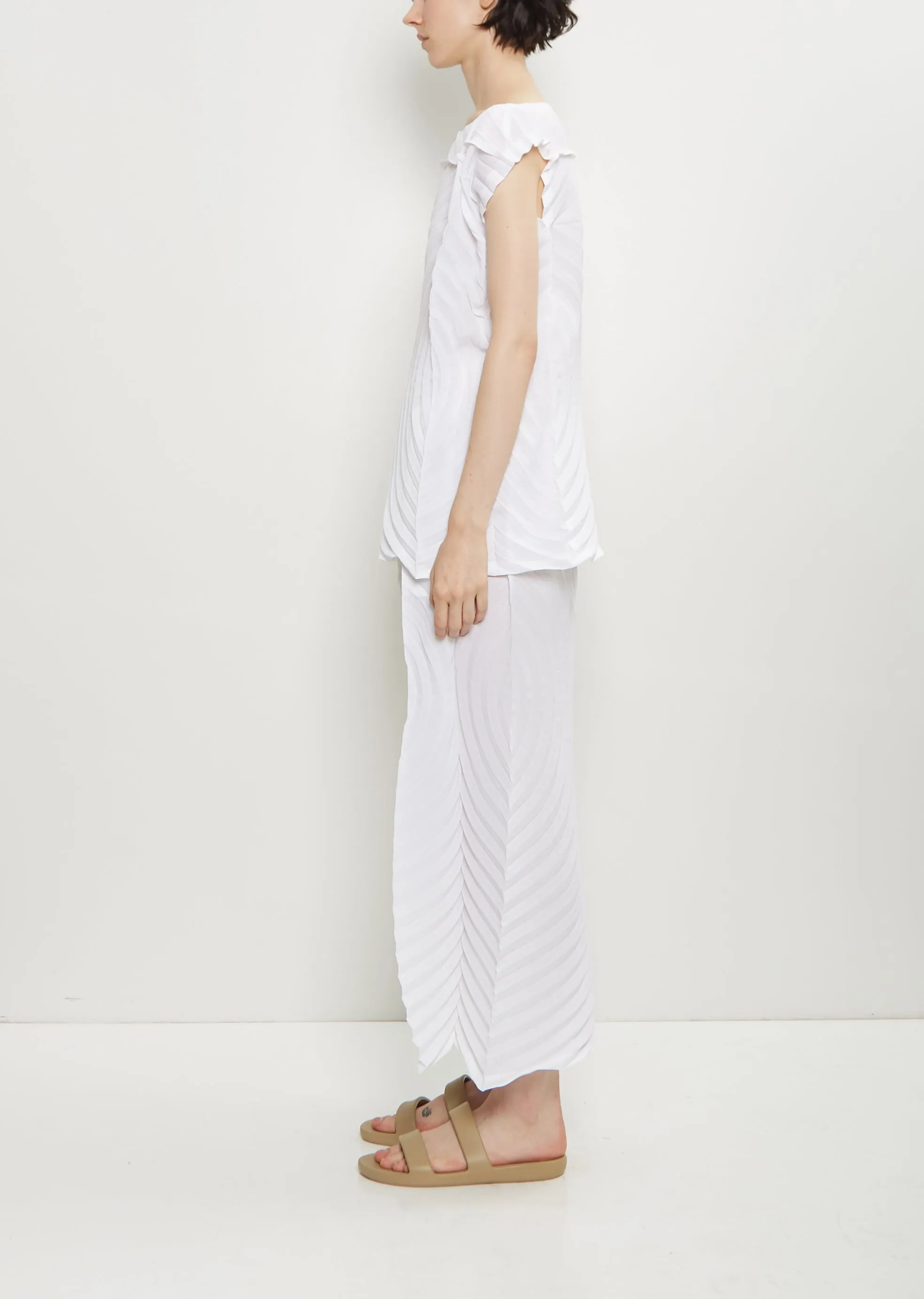 Paper Bag Pleats Skirt sold by La Garconne product image thumbnail 2