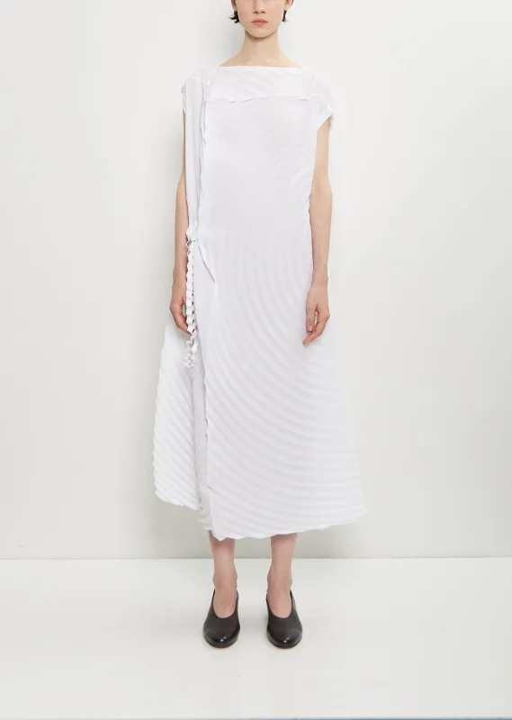 Paper Bag Pleats Dress sold by La Garconne