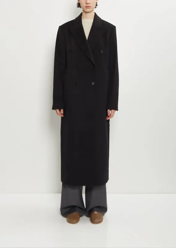 Rosco Wool Cashmere Double Breasted Coat sold by La Garconne