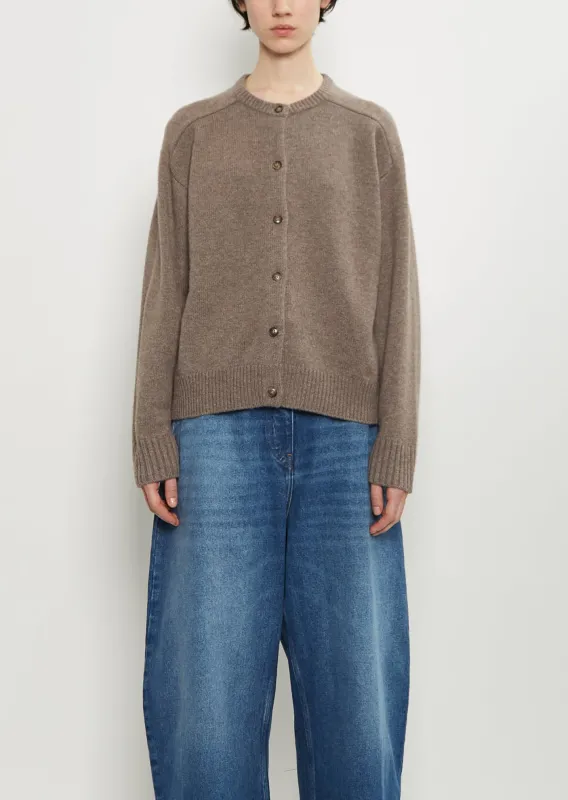 Aidar Wool Cashmere Long Cardigan sold by La Garconne