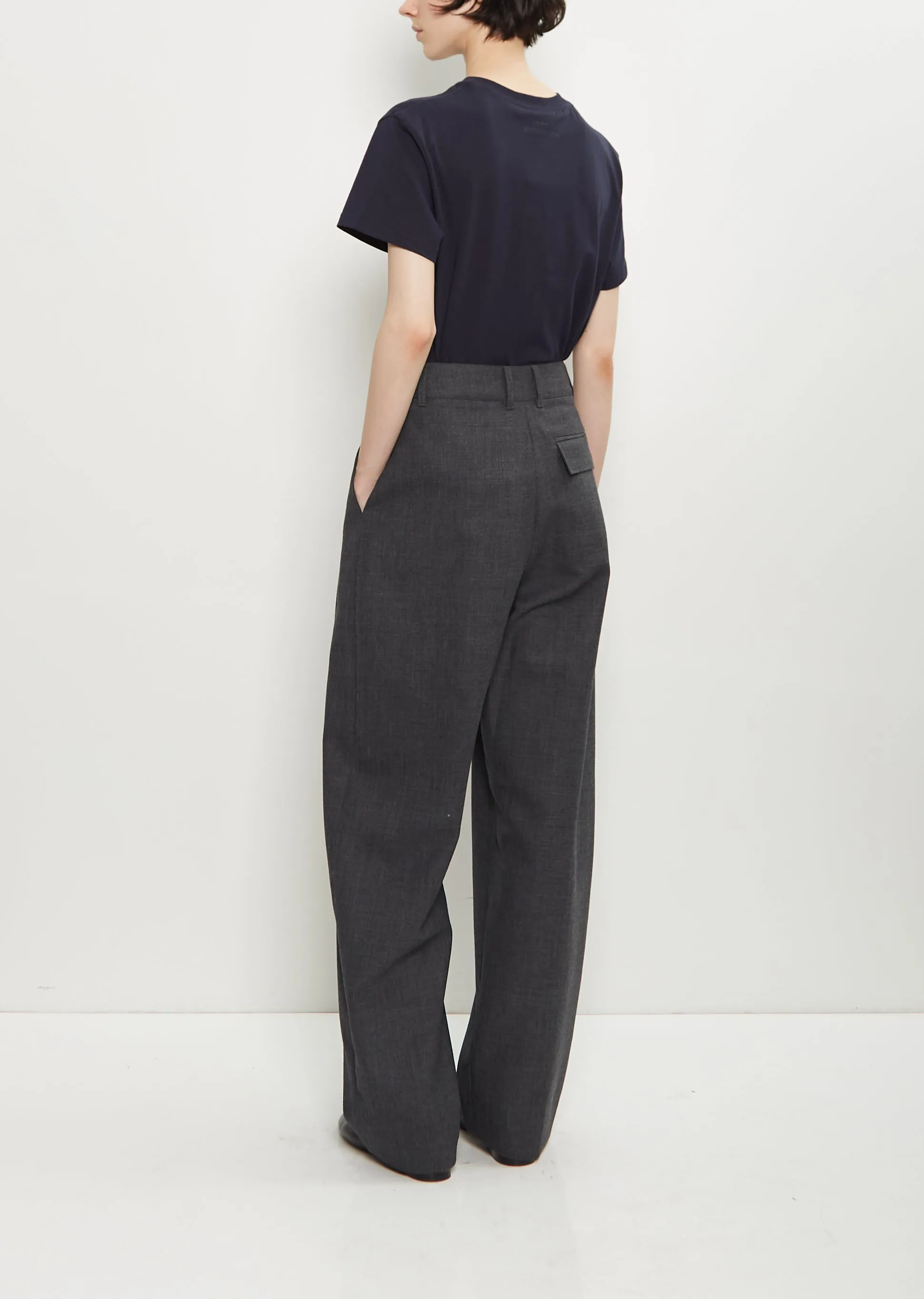Acuna Wool Double Pleat Pant sold by La Garconne product image thumbnail 3