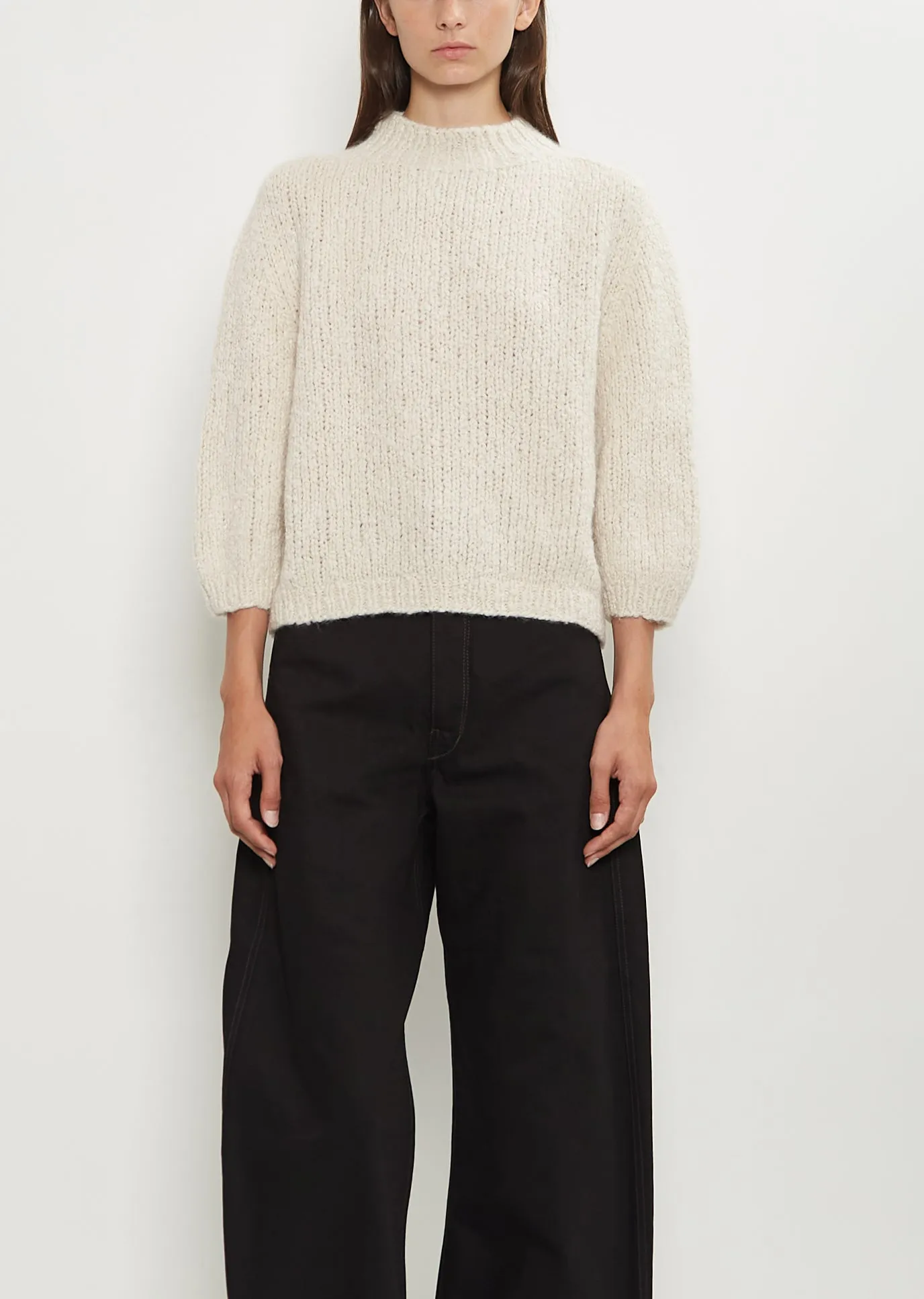 Kiki Cashmere Silk Sweater sold by La Garconne