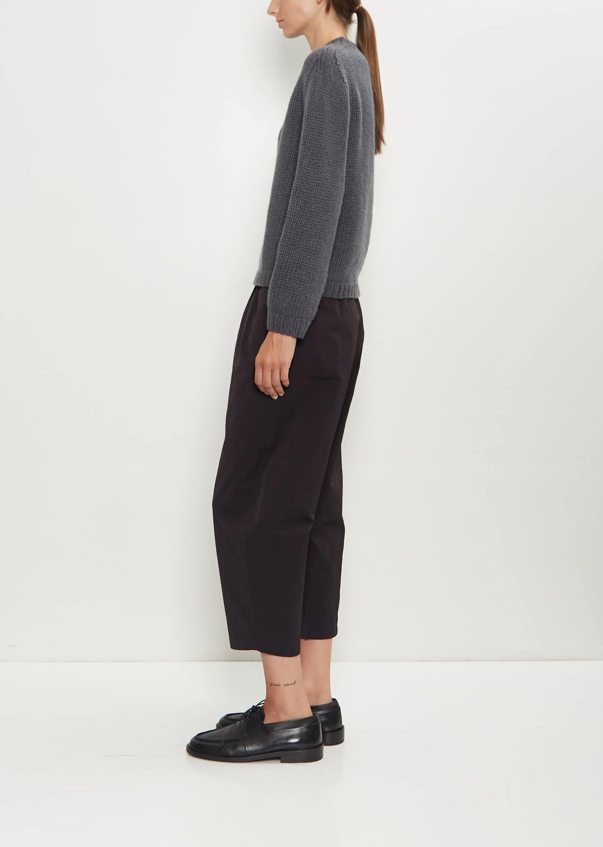 Parker Cashmere Sweater — Vintage Grey sold by La Garconne product image thumbnail 2