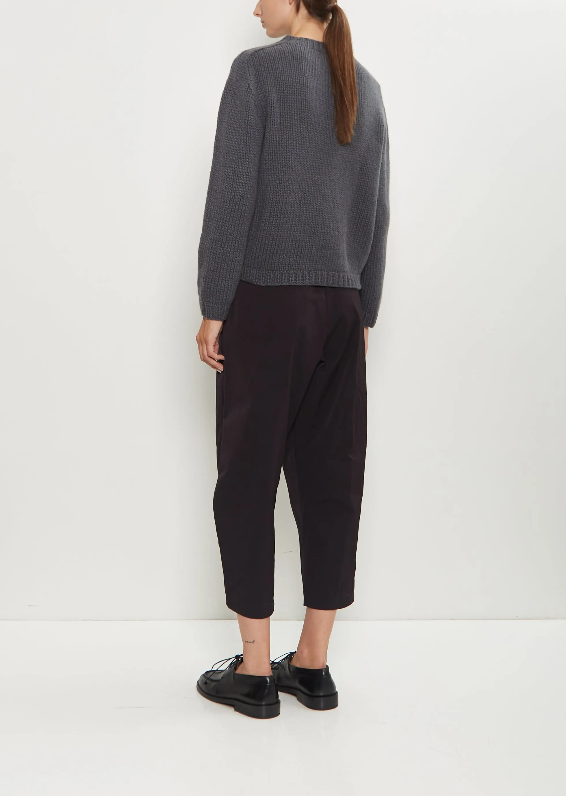 Parker Cashmere Sweater — Vintage Grey sold by La Garconne product image thumbnail 3