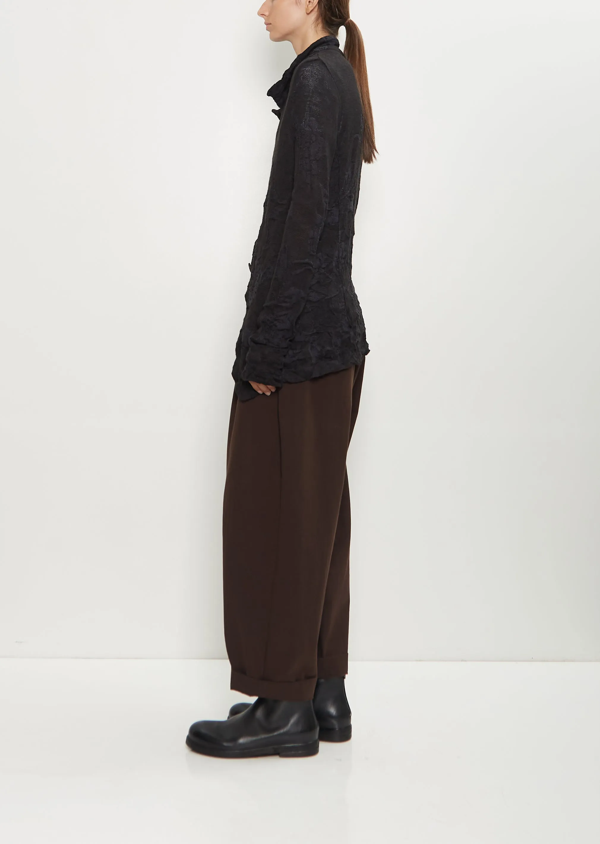 Wool Blend 4-Button Jacket sold by La Garconne product image thumbnail 2