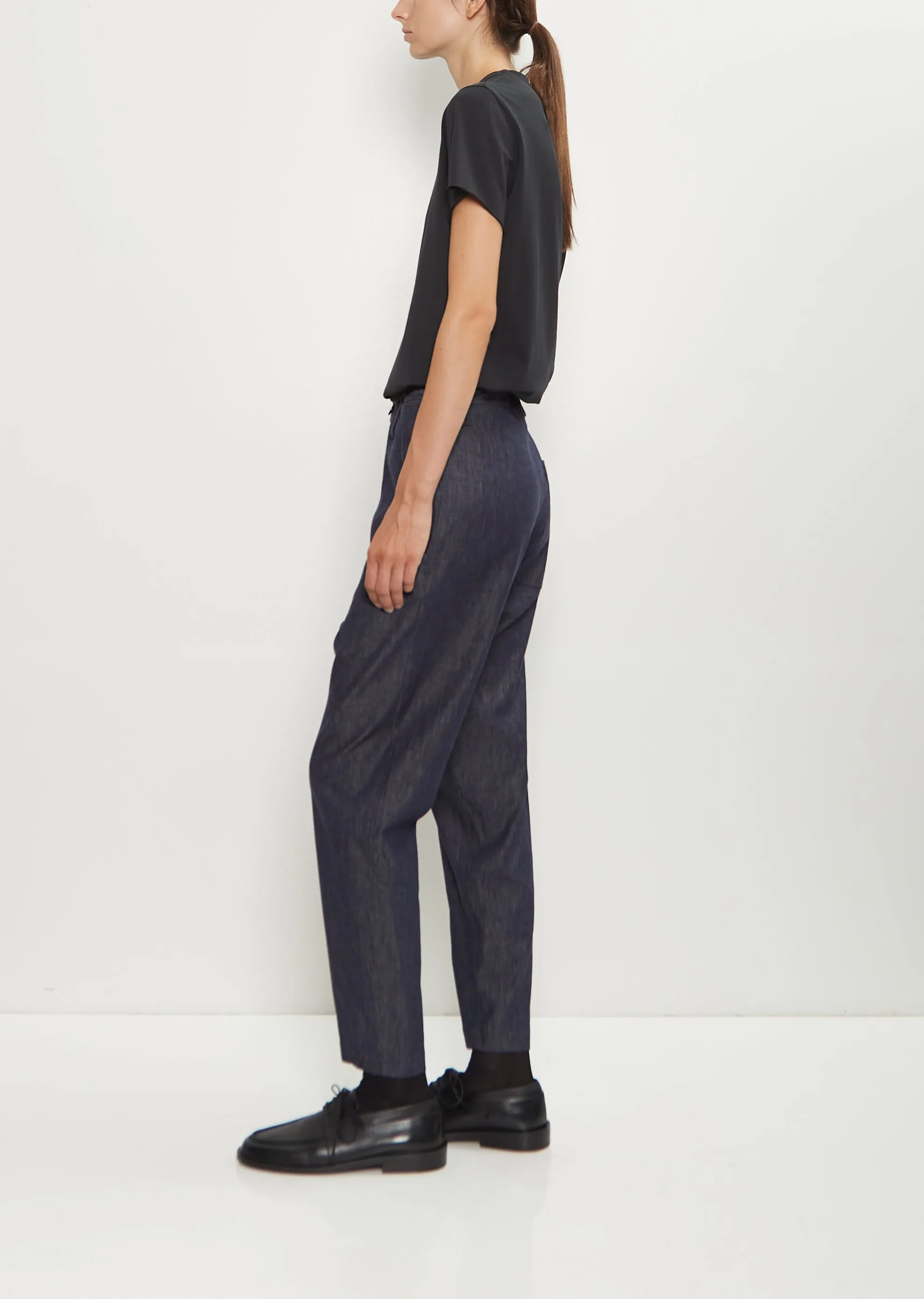 Cotton Denim Tapered Pants sold by La Garconne product image thumbnail 2