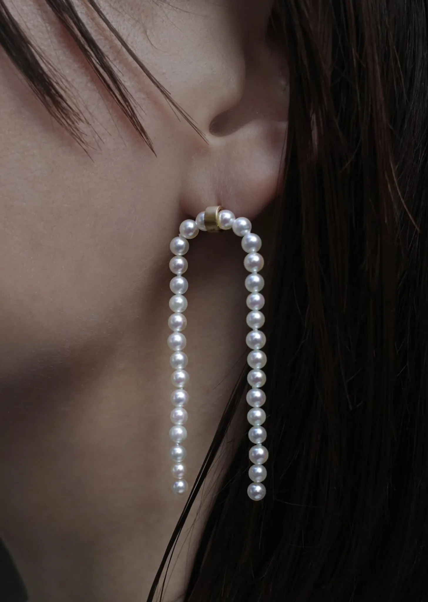 Mini Akoya Pearl Node Strand — 120mm sold by La Garconne product image thumbnail 2