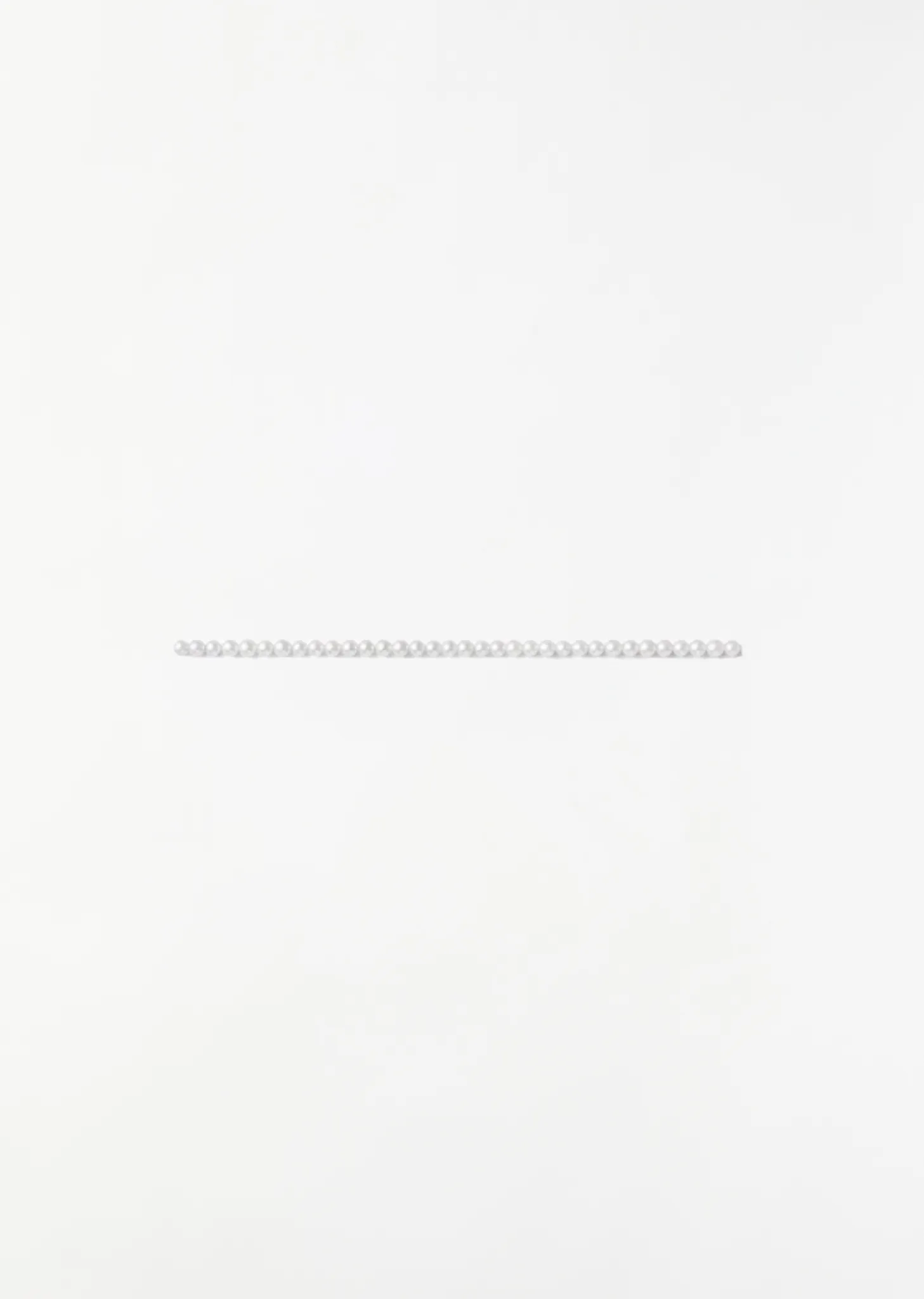 Mini Akoya Pearl Node Strand — 120mm sold by La Garconne