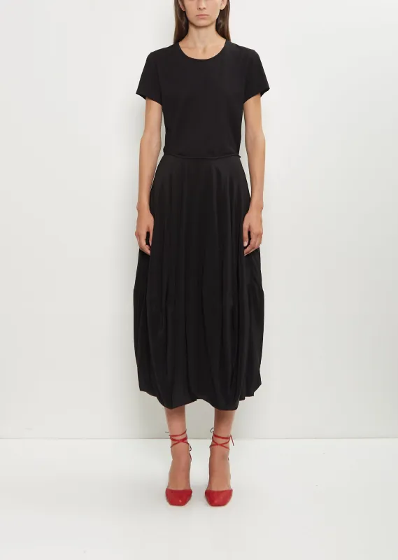 Balloon Silk Skirt sold by La Garconne