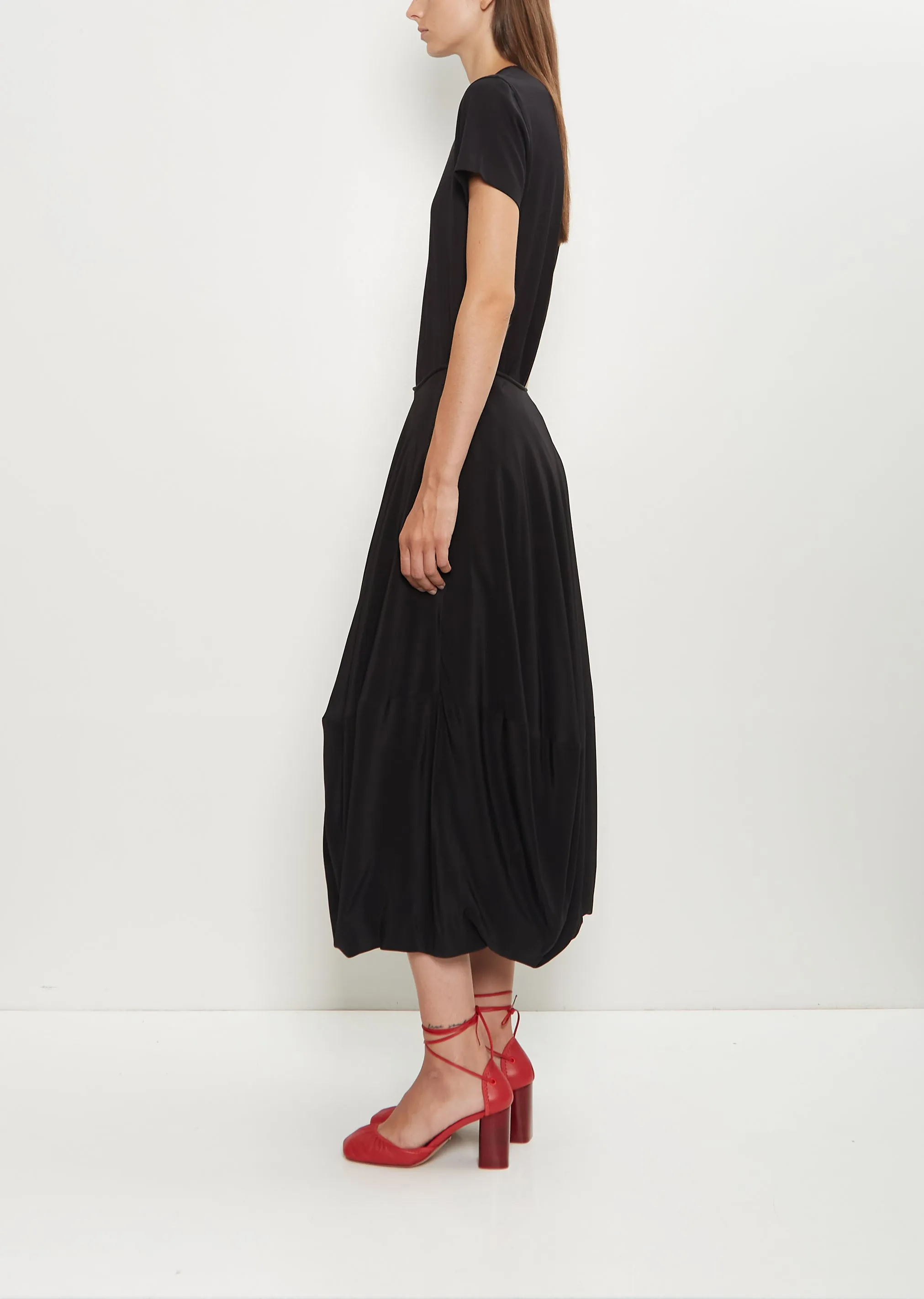 Balloon Silk Skirt sold by La Garconne product image thumbnail 2