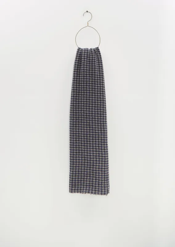 Cashmere Big Square Stole — Blue Rope made by A Punto B