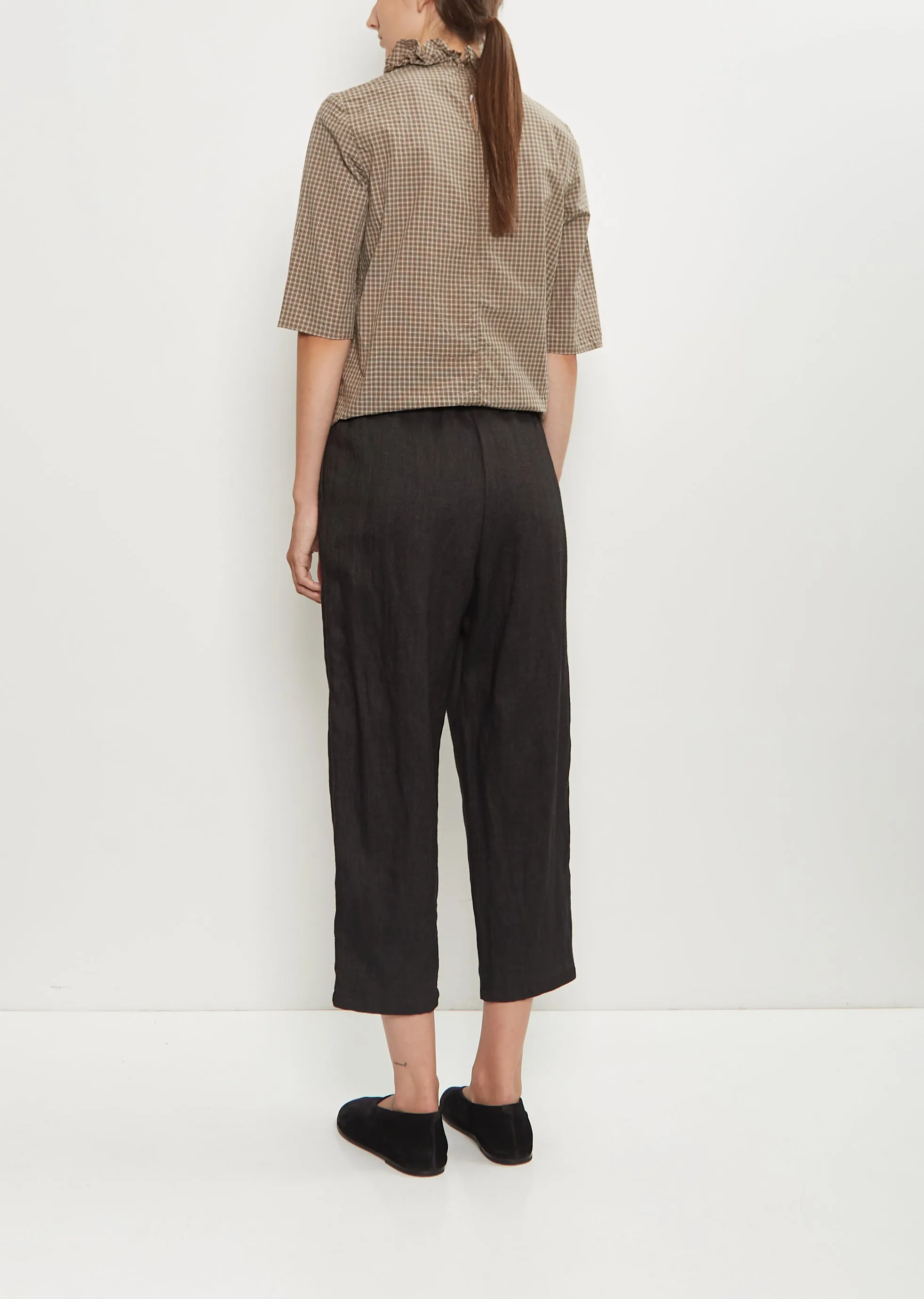 Linen Wool Tapered Pant sold by La Garconne product image thumbnail 3