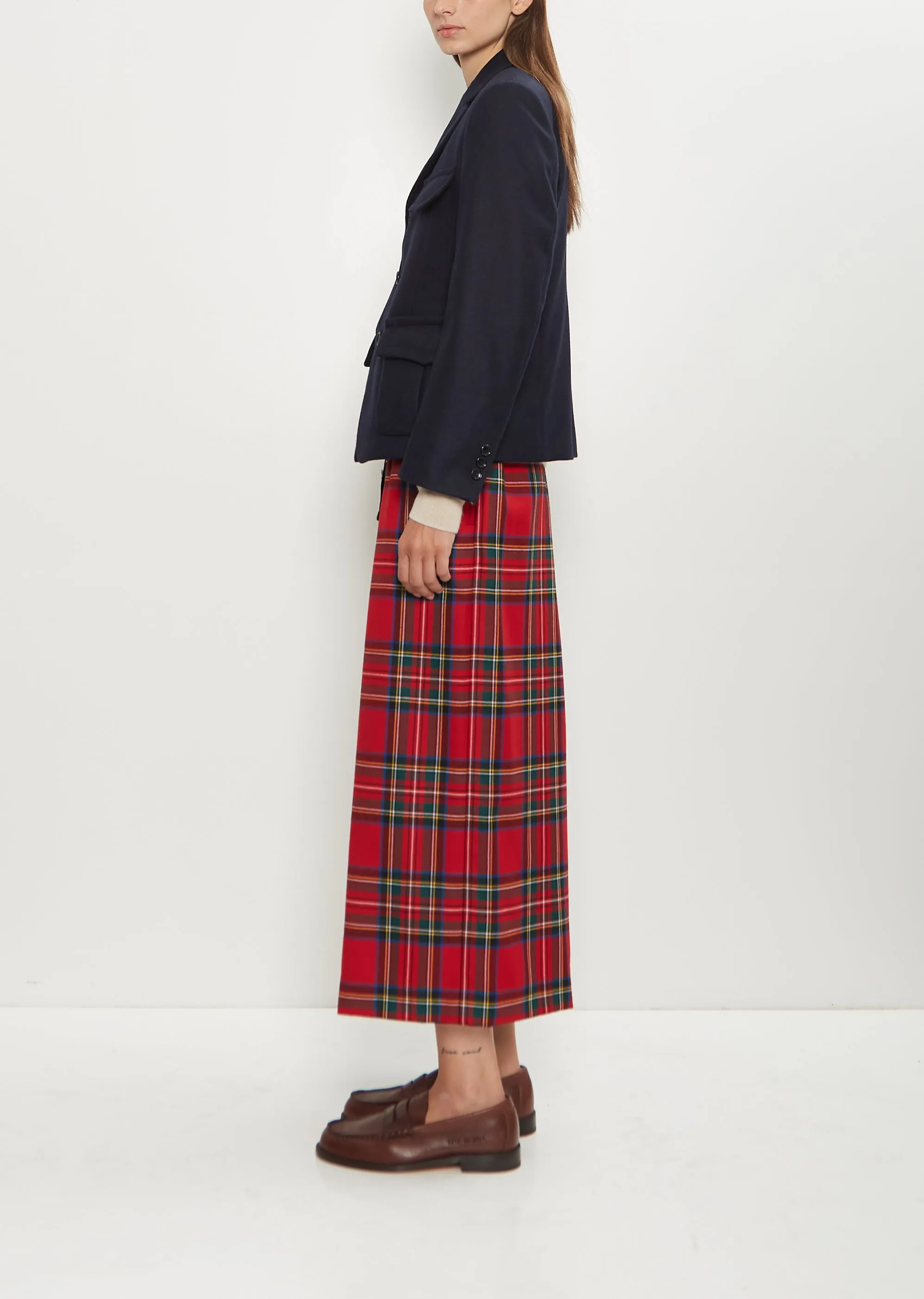 Tailored Wool Jacket — Navy sold by La Garconne product image thumbnail 2