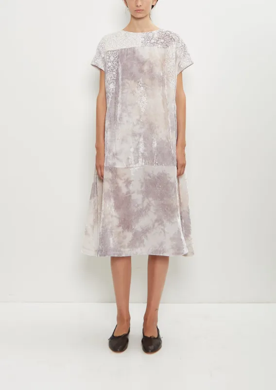 Snow Mexico Side Gather Dress sold by La Garconne