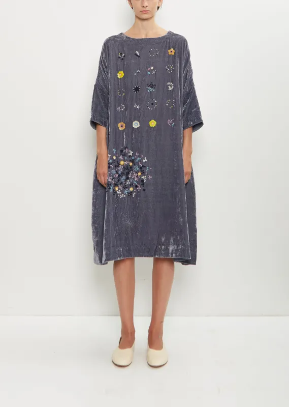 Niwa Hapi Embroidered Dress sold by La Garconne