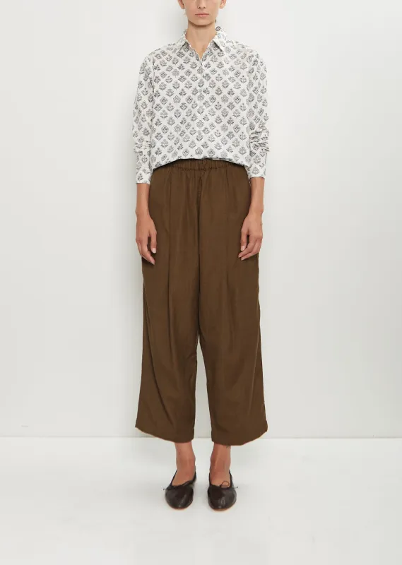 Wool Ari Stitch Pleated Pants sold by La Garconne