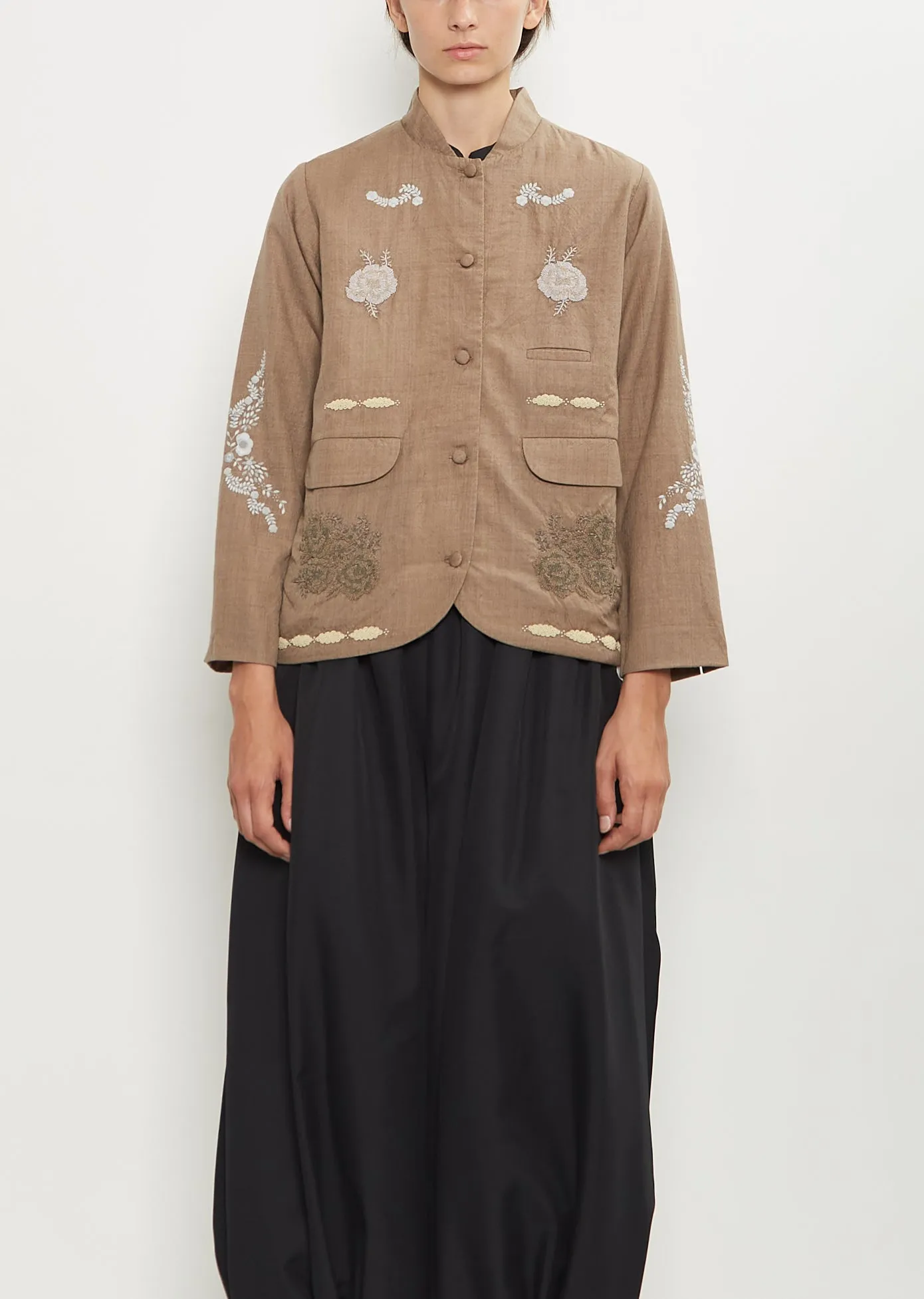 Phil's Flower Beads Short Jacket sold by La Garconne