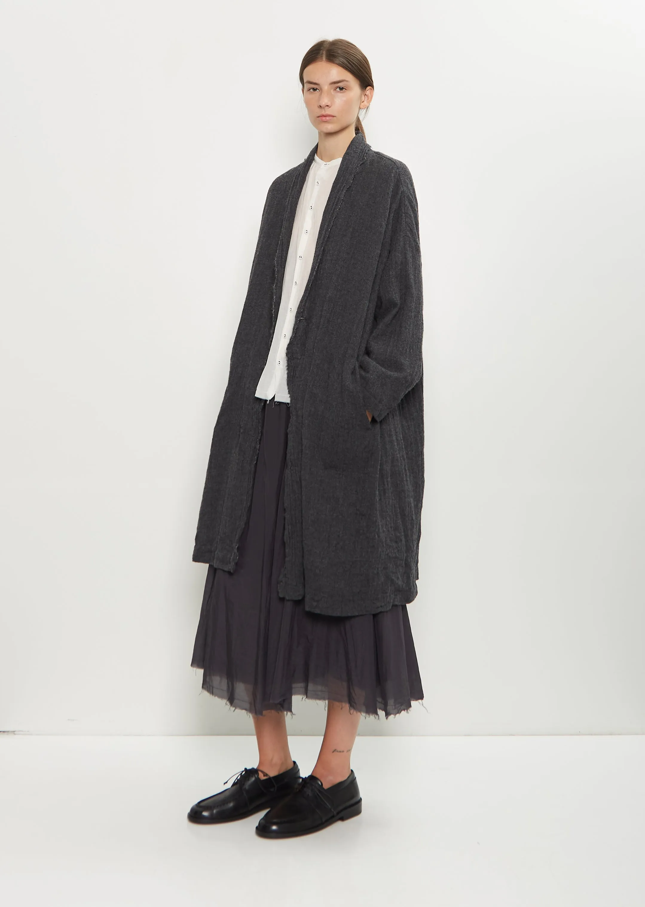 Refined Wool Gauze Coat sold by La Garconne product image thumbnail 4
