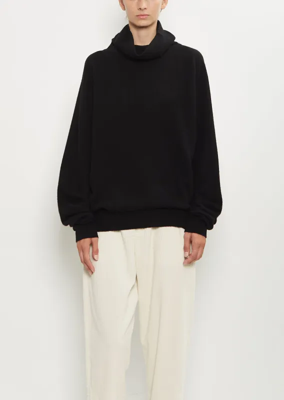 Cashmere BF High Neck Sweater sold by La Garconne