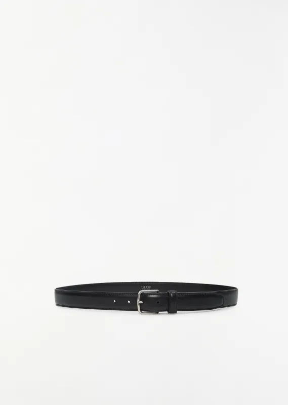 Classic Leather Belt — Black sold by La Garconne