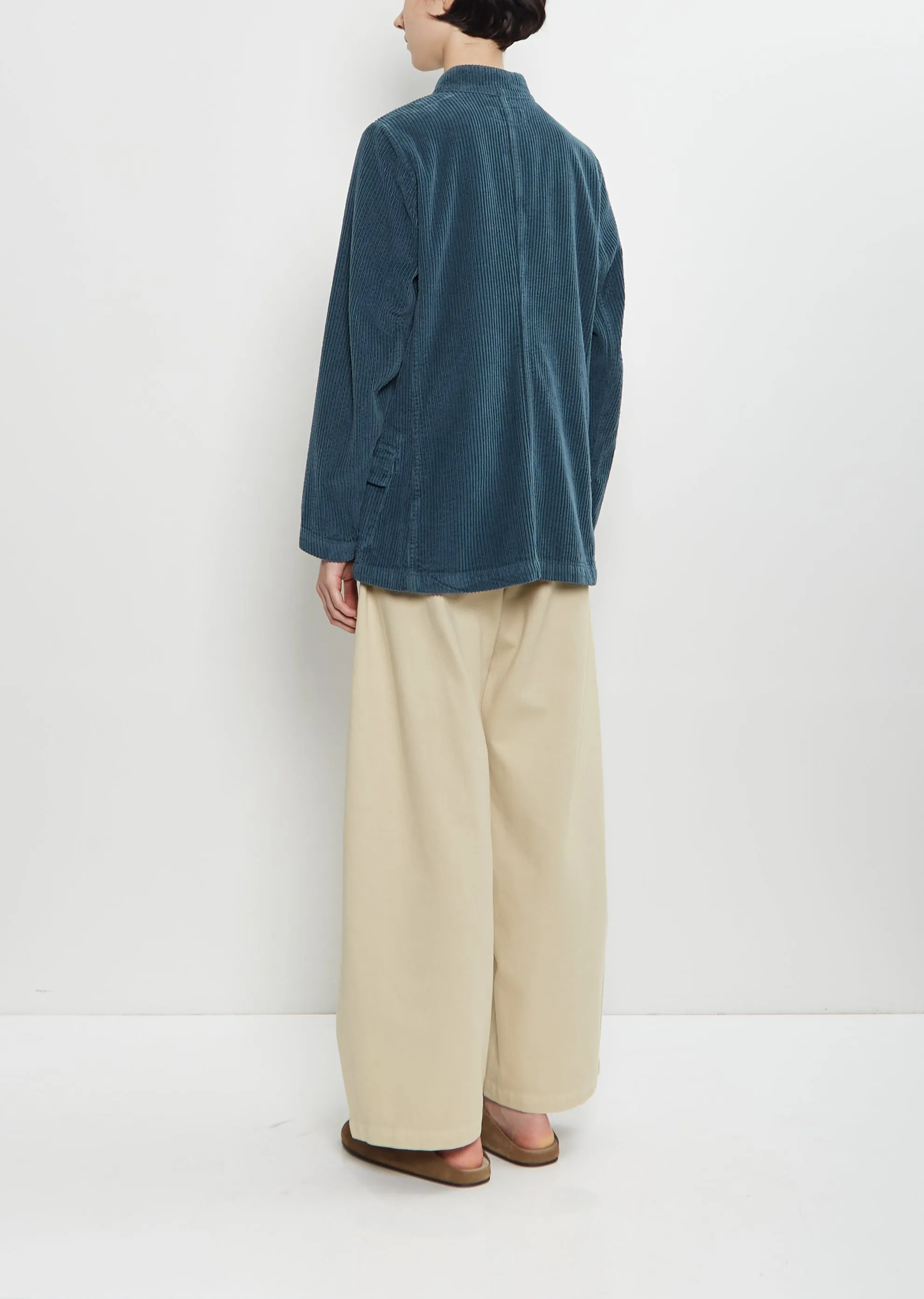 Cotton Corduroy Jacket — Petrol sold by La Garconne product image thumbnail 3