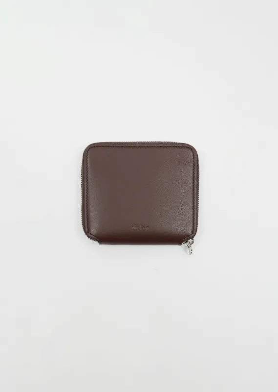 Leather Zip Wallet, Small sold by La Garconne