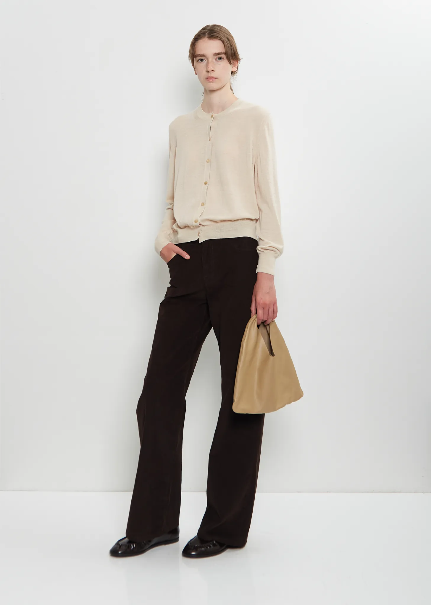 Leather Bindle, Small — Otter sold by La Garconne product image thumbnail 2