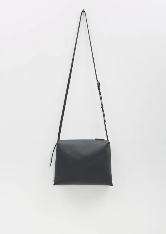 Nu Twin Leather Crossbody made by The Row