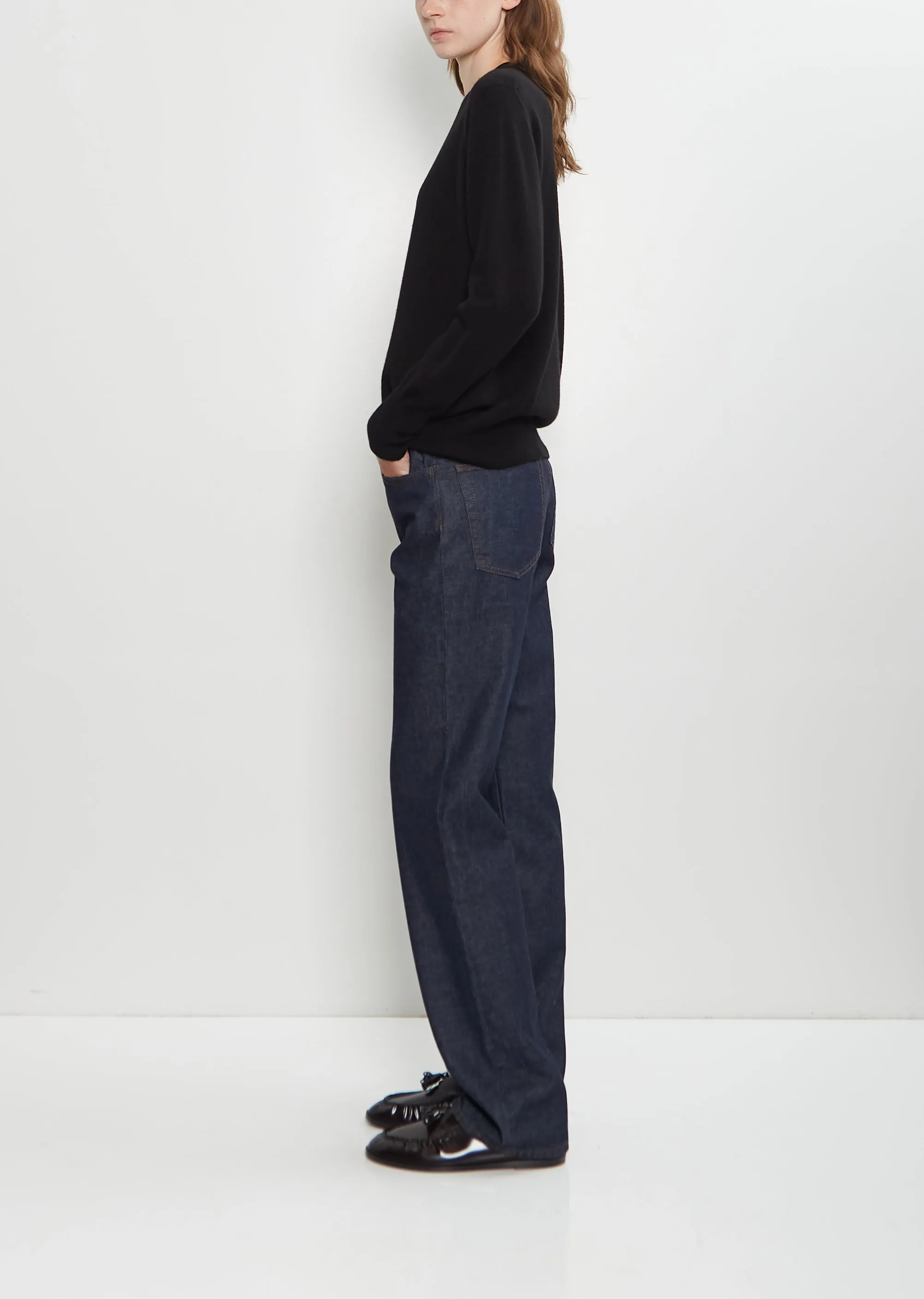 Leilani Cashmere Top — Black sold by La Garconne product image thumbnail 2