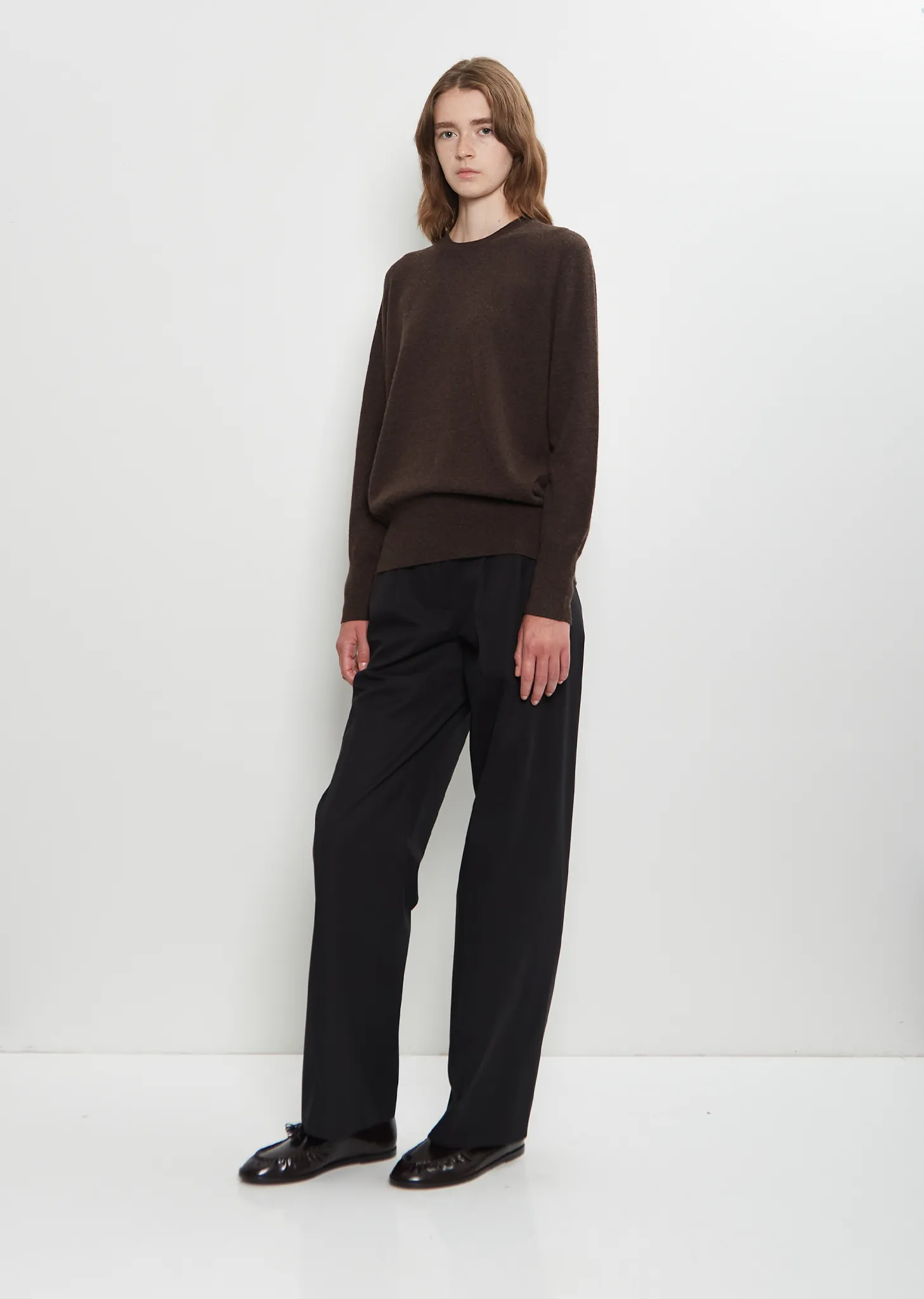 Leilani Cashmere Top — Brown Melange sold by La Garconne product image thumbnail 4