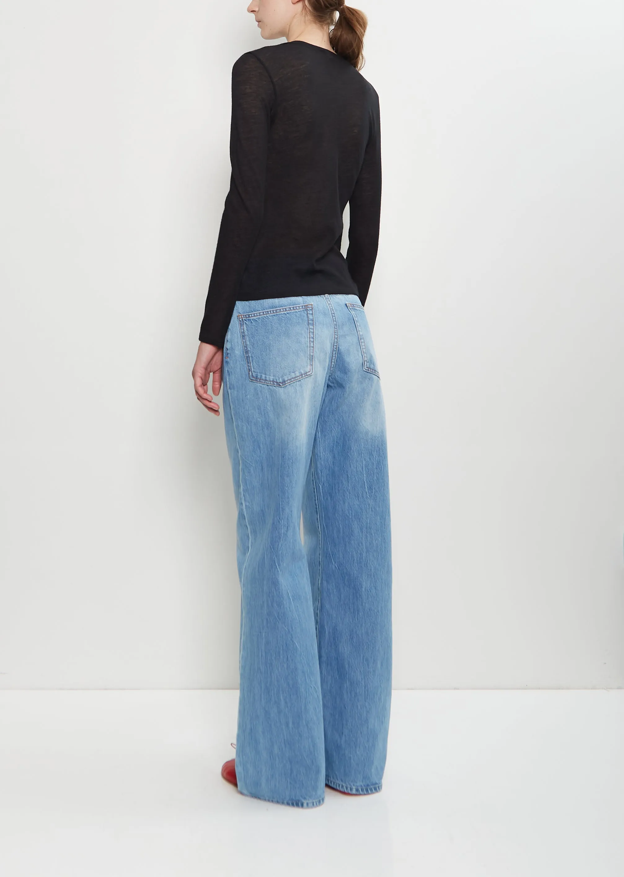 Iverness Cashmere Top — Black sold by La Garconne product image thumbnail 3