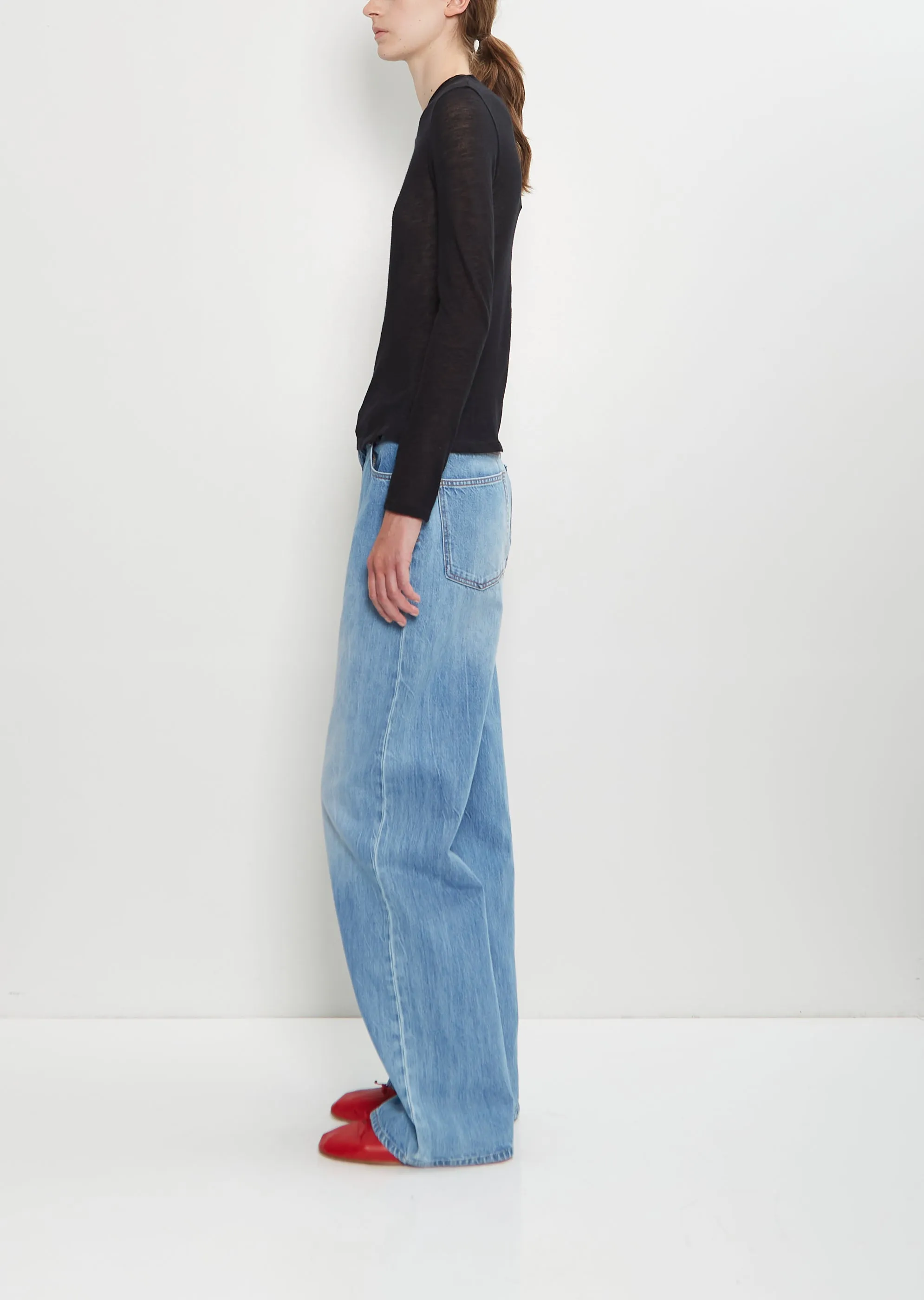 Iverness Cashmere Top — Black sold by La Garconne product image thumbnail 2