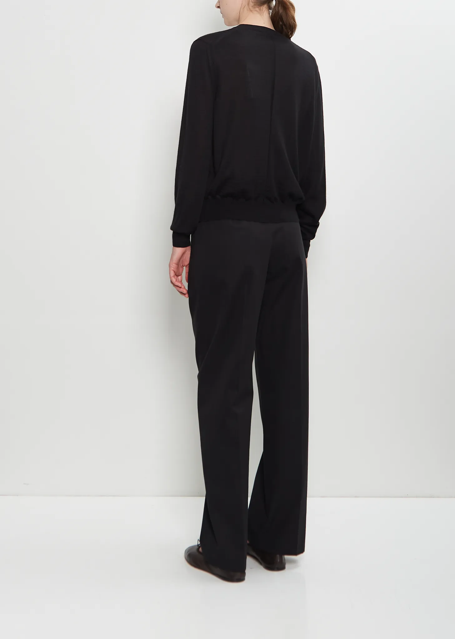 Battersea Cashmere Cardigan — Black sold by La Garconne product image thumbnail 3