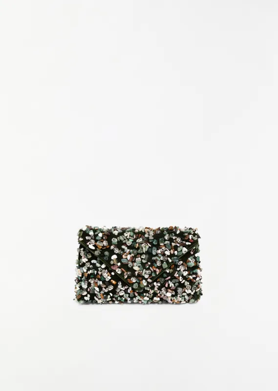 Beaded Evelope Clutch sold by La Garconne