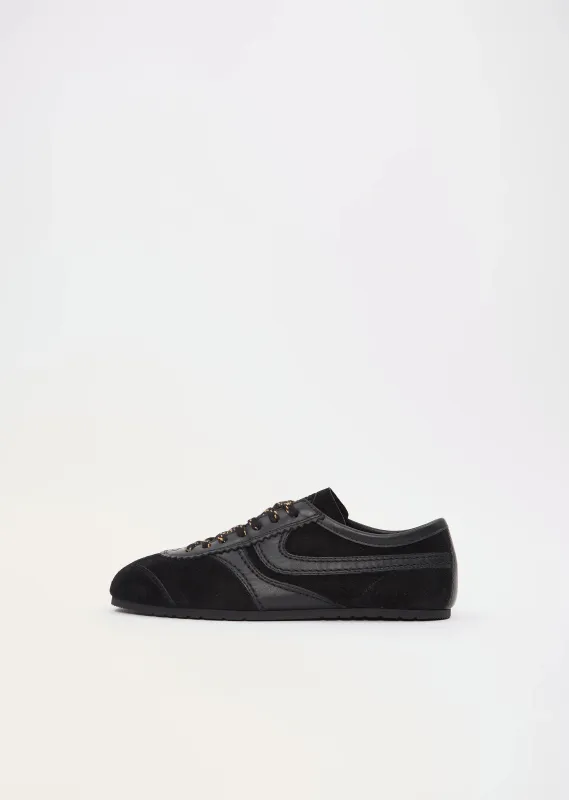 Suede Leather Trainer sold by La Garconne