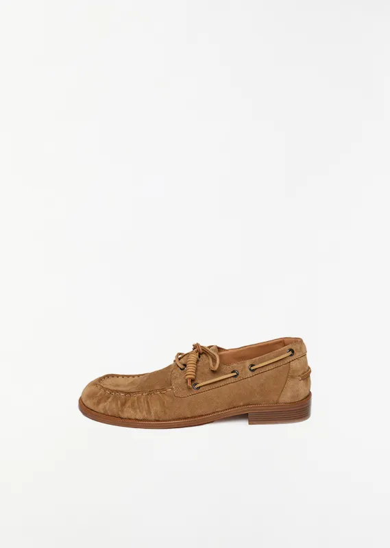 Boat Suede Loafer sold by La Garconne