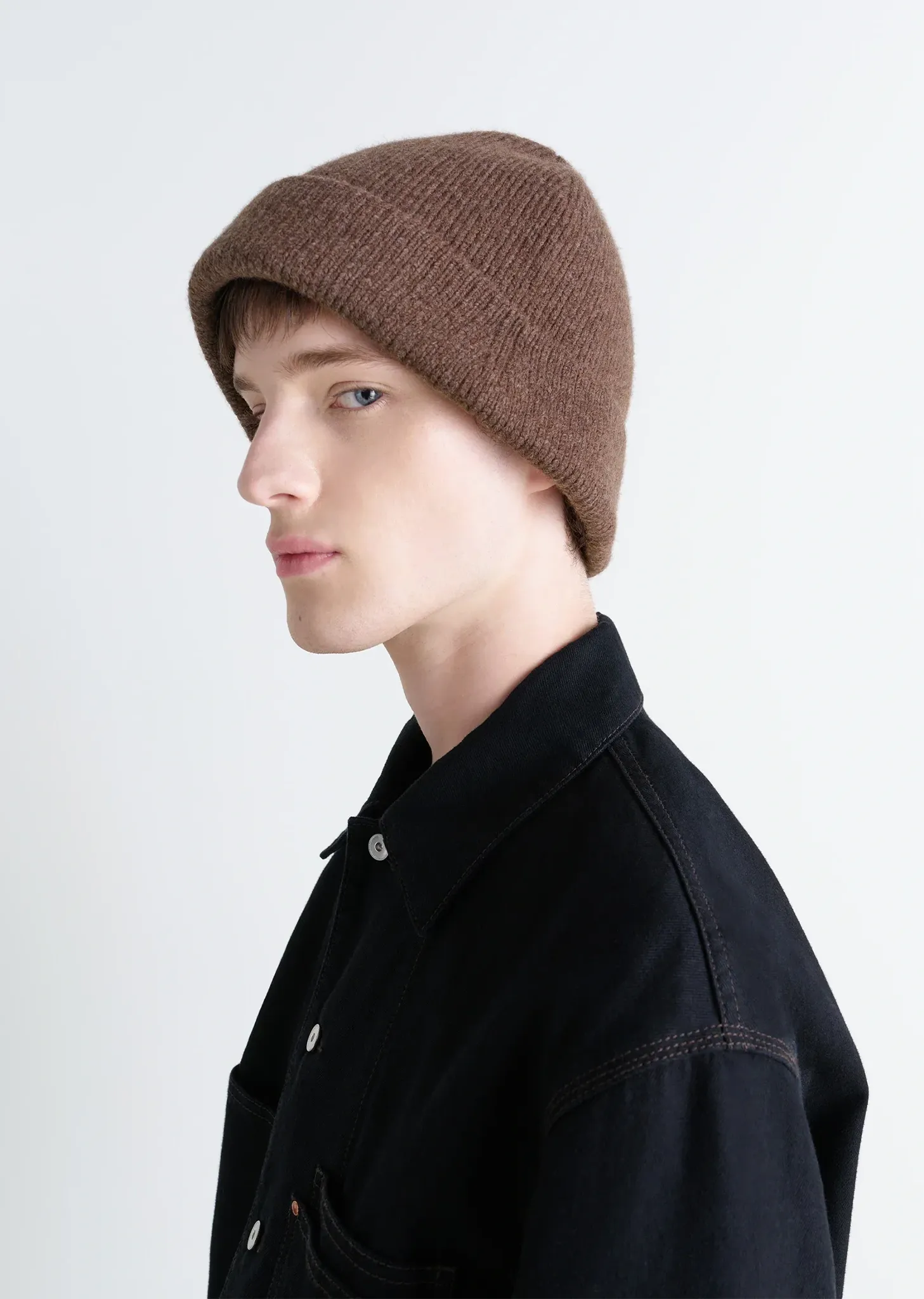Wool Beanie — Mushroom Melange sold by La Garconne product image thumbnail 2