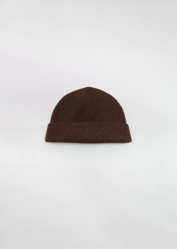 Wool Beanie — Mushroom Melange sold by La Garconne