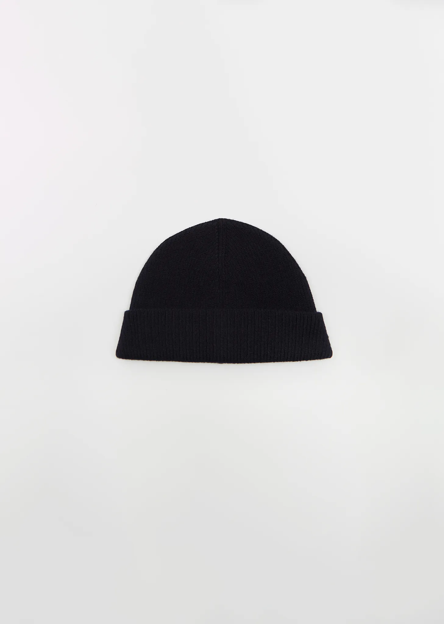 Wool Beanie — Midnight Black sold by La Garconne