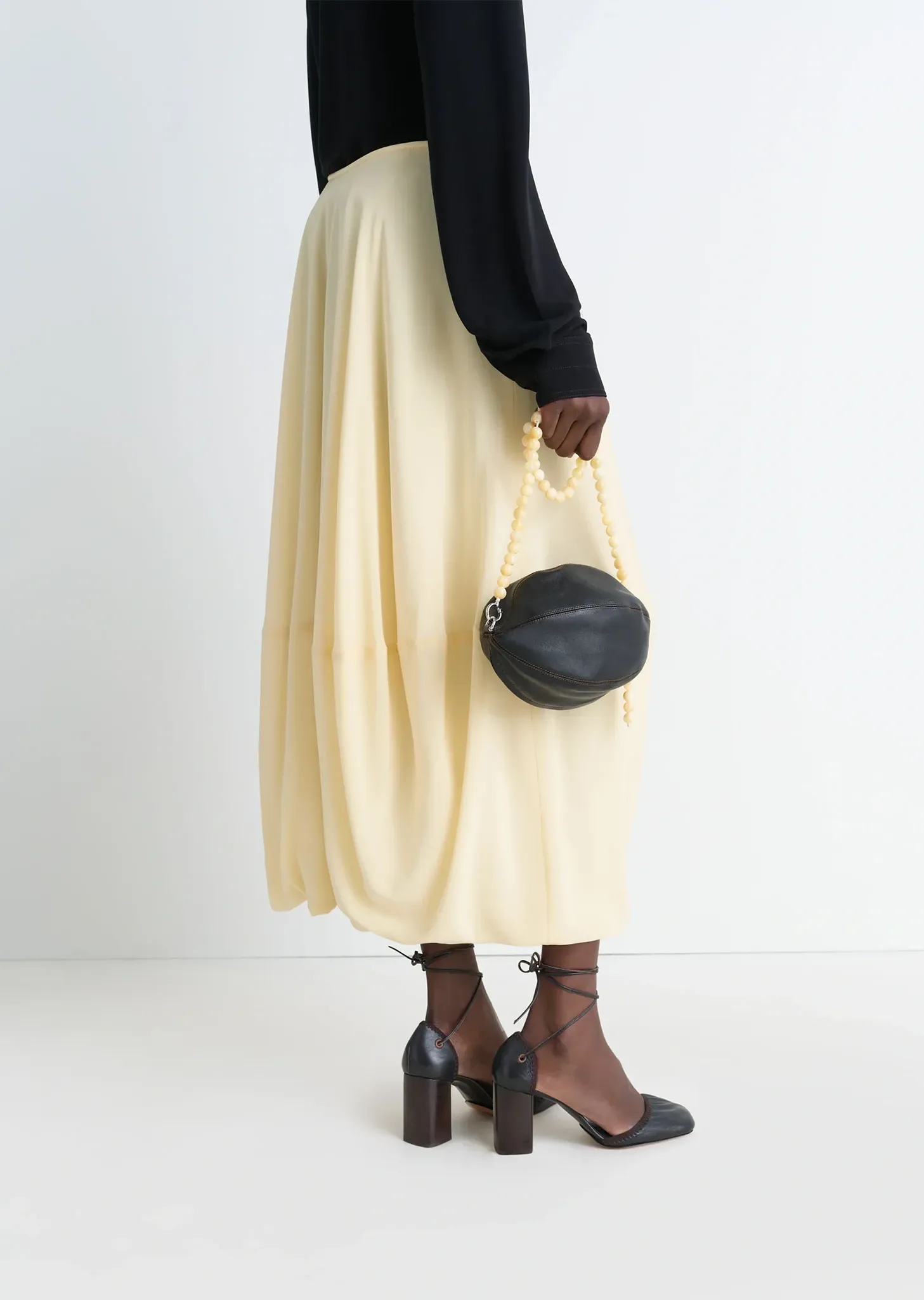 Beads Balloon Leather Pouch sold by La Garconne product image thumbnail 3