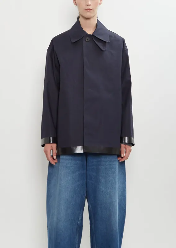 x Mackintosh Teviot Short Mac made by Studio Nicholson