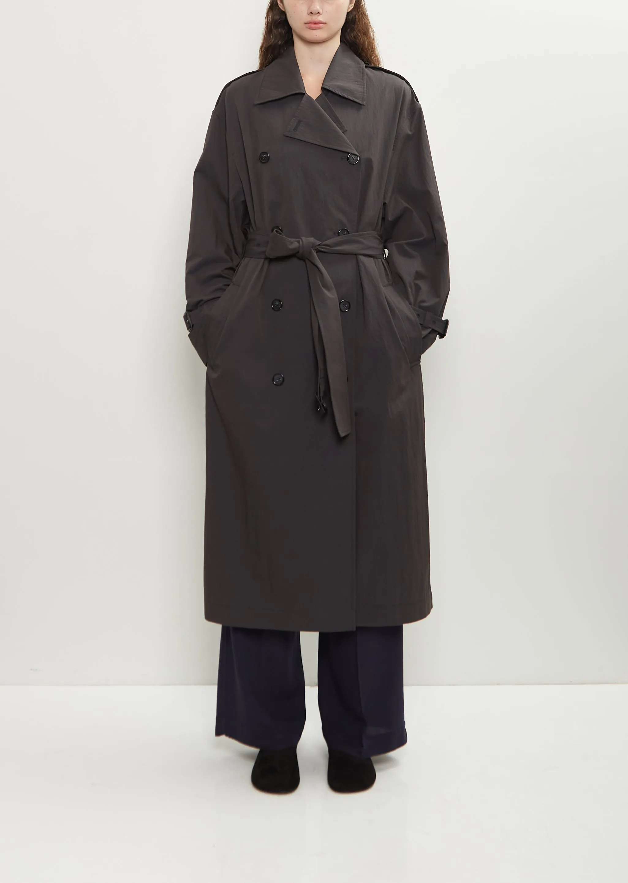 Crisp Cotton Summer Trench sold by La Garconne product image thumbnail 5