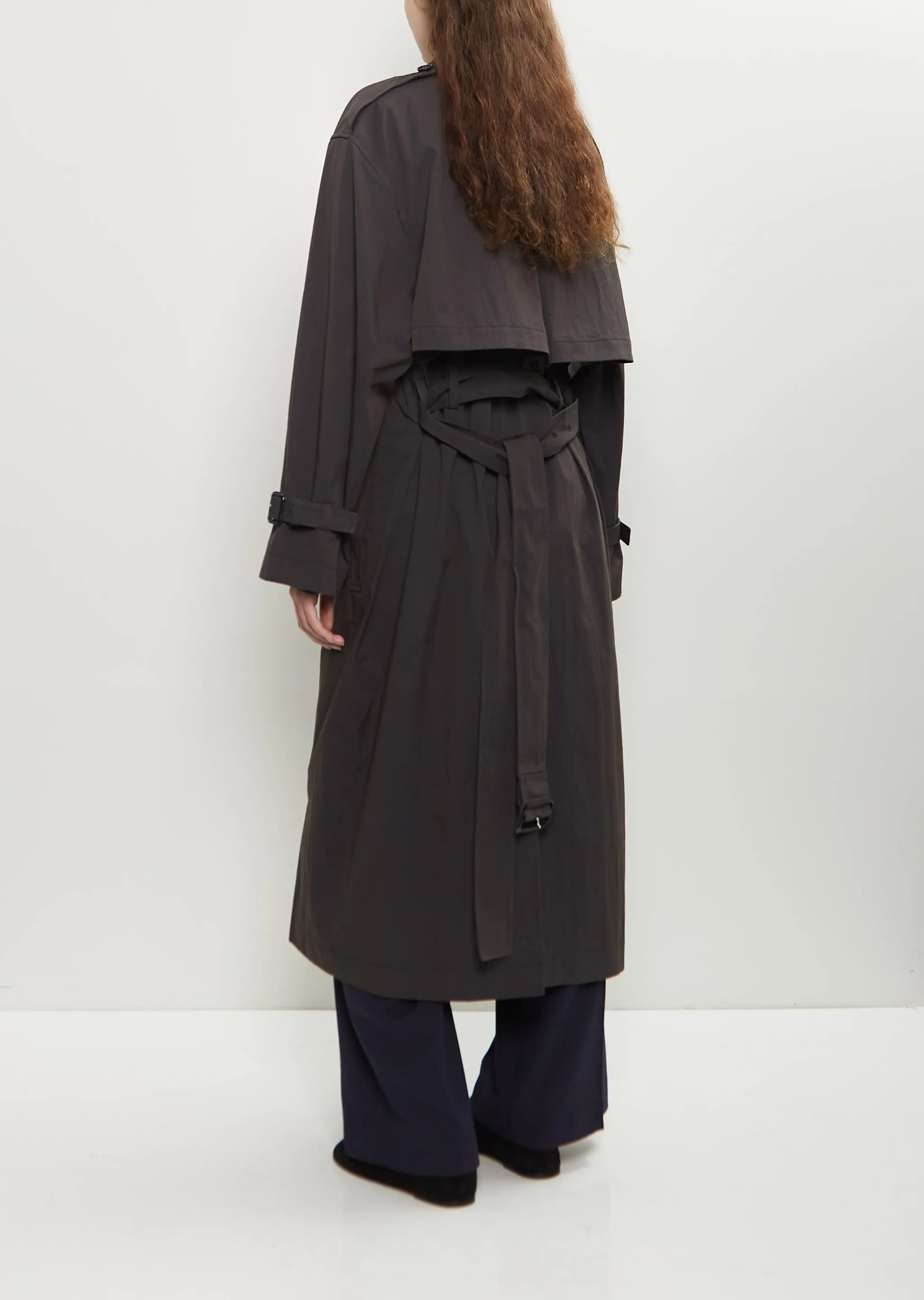 Crisp Cotton Summer Trench sold by La Garconne product image thumbnail 3