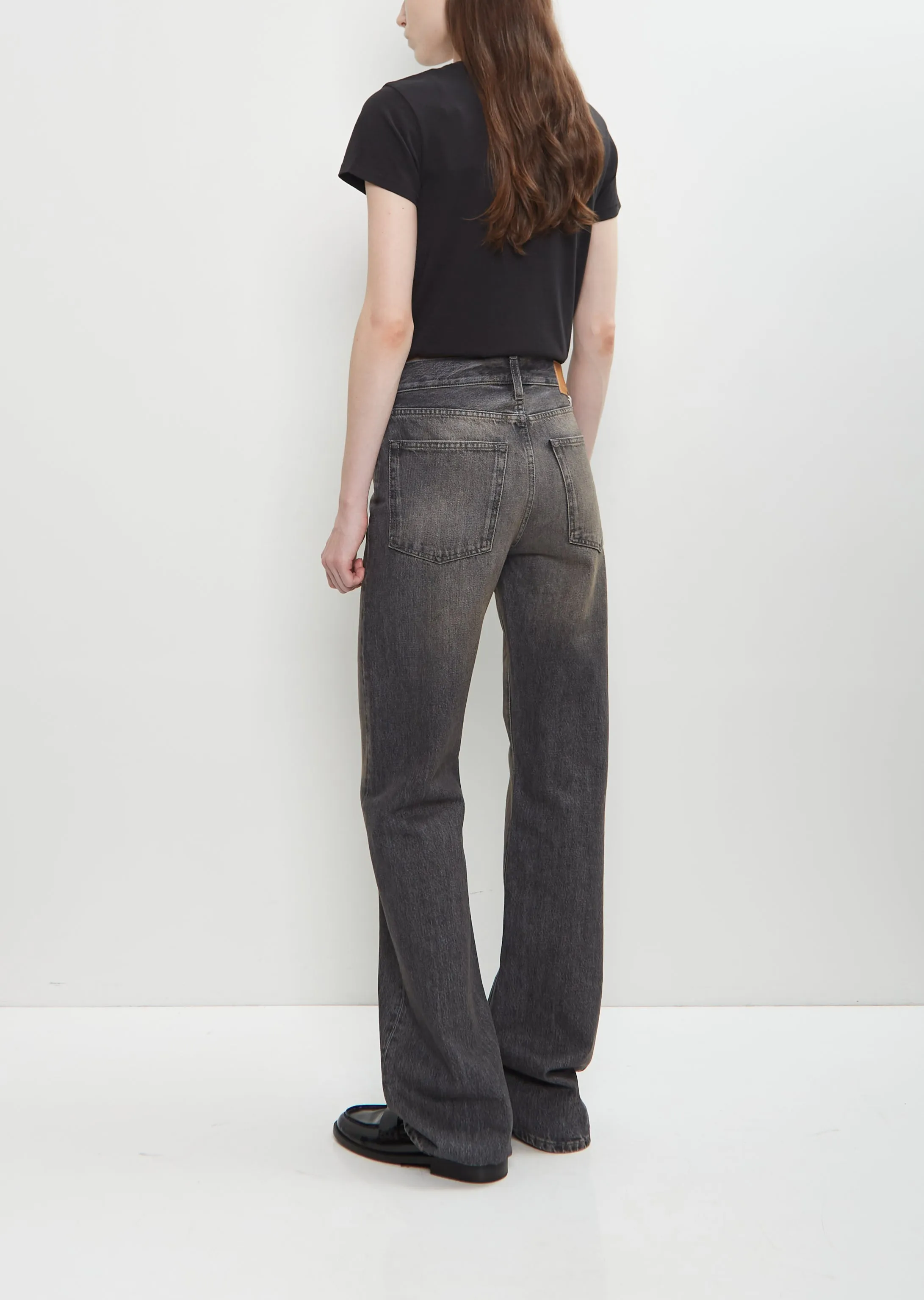 Cotton Denim Bootcut Jean sold by La Garconne product image thumbnail 3